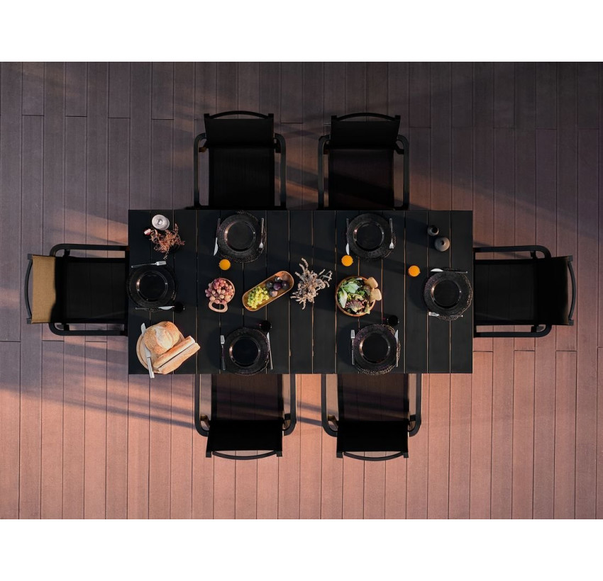 Cтол Siesta Atlantic Table 140/210 Black