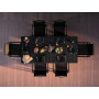 Cтол Siesta Atlantic Table 140/210 Black