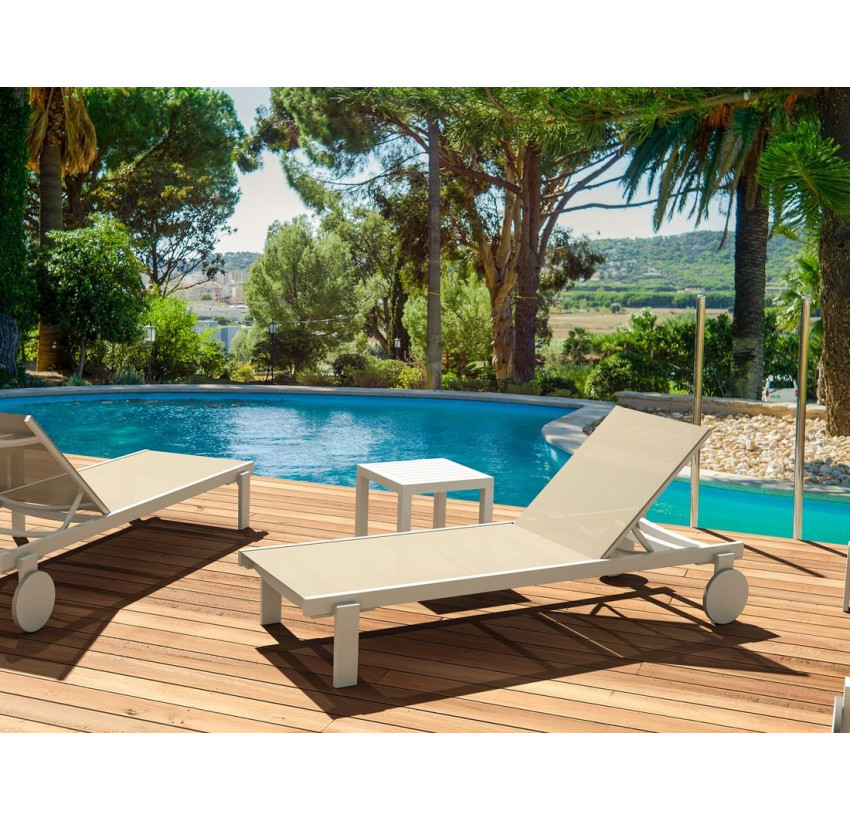 Шезлонг Siesta Casablanca Black