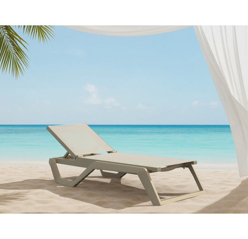 Шезлонг Siesta Rio Pro Taupe Taupe
