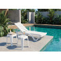 Шезлонг Siesta Aqua White