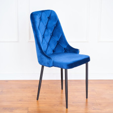 Стілець Capri Velvet Синій Стілець Capri Velvet Синій