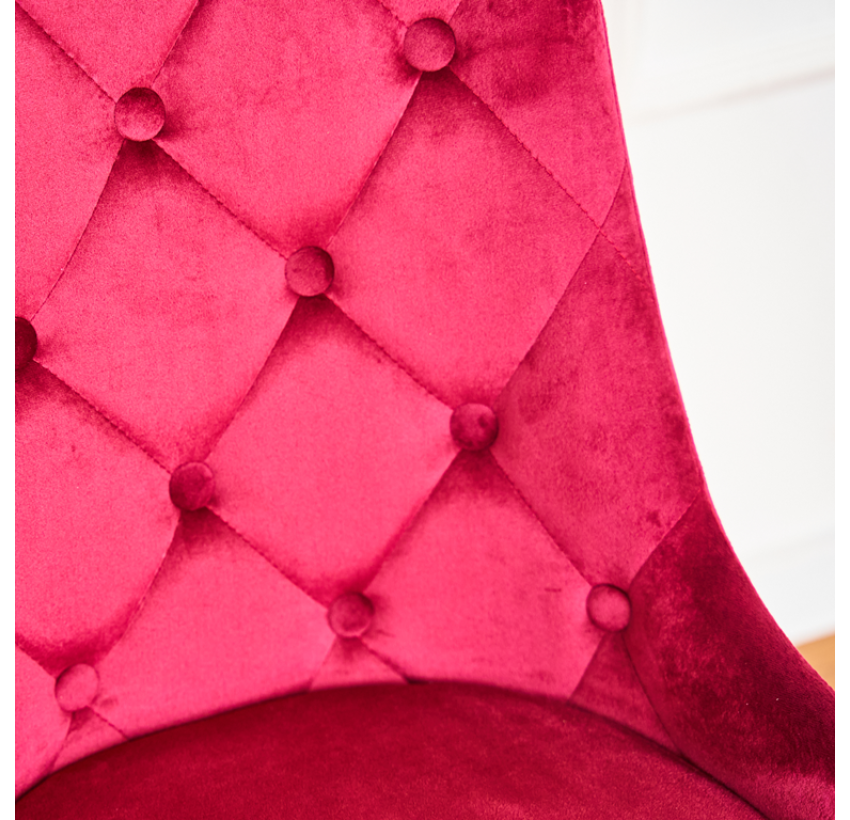 Стул Capri Velvet Бордо