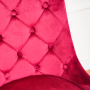 Стул Capri Velvet Бордо