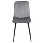 Стілець Lava велюр Сірий