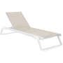 Комплект 2 шезлонга Siesta Tropic + Стол Siesta Ocean Side Table - White Taupe
