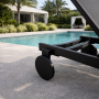 Комплект 2 шезлонга Siesta Casablanca + Стол Siesta Ocean Side Table - Black
