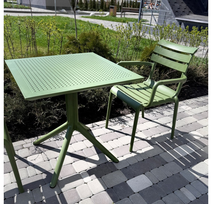 Комплект меблів для кафе Siesta Paris with Sky 70 Olive Green