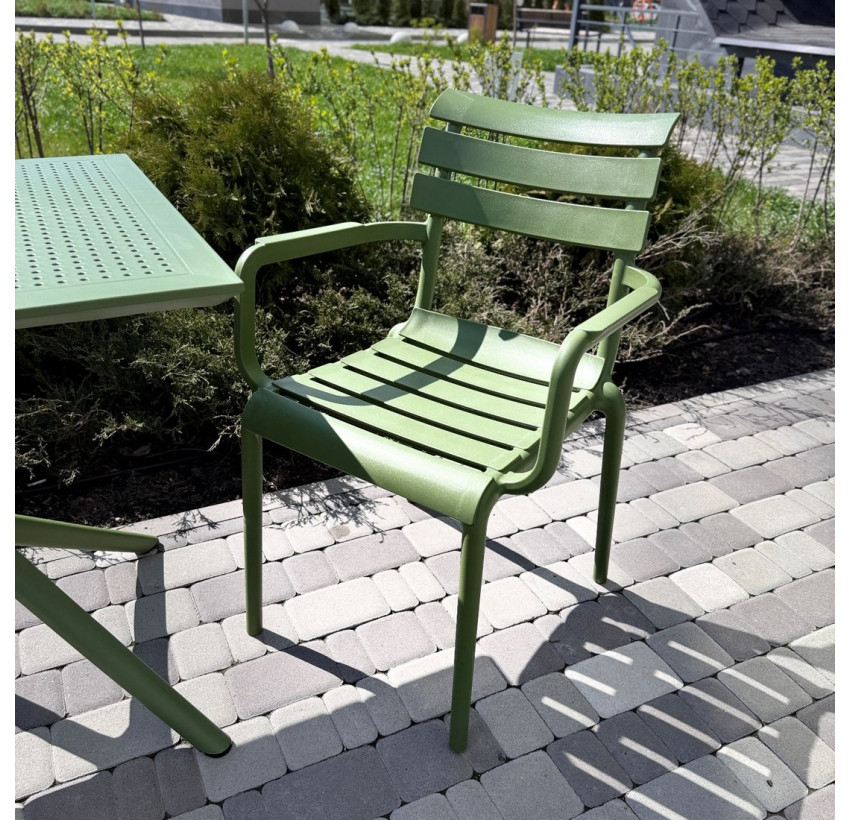 Комплект меблів для кафе Siesta Paris with Sky 70 Olive Green