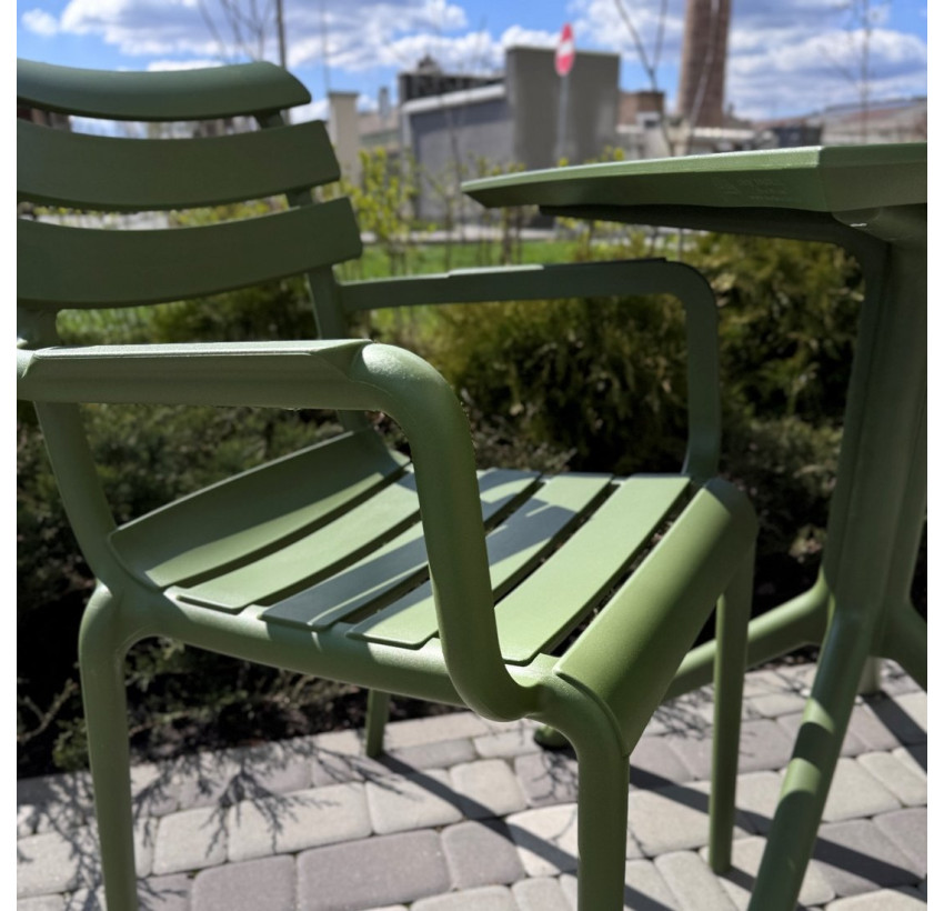 Комплект меблів для кафе Siesta Paris with Sky 70 Olive Green