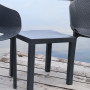 Комплект 2 стула Siesta Sky Pro + Стол Siesta Ocean Side Table - Dark Grey