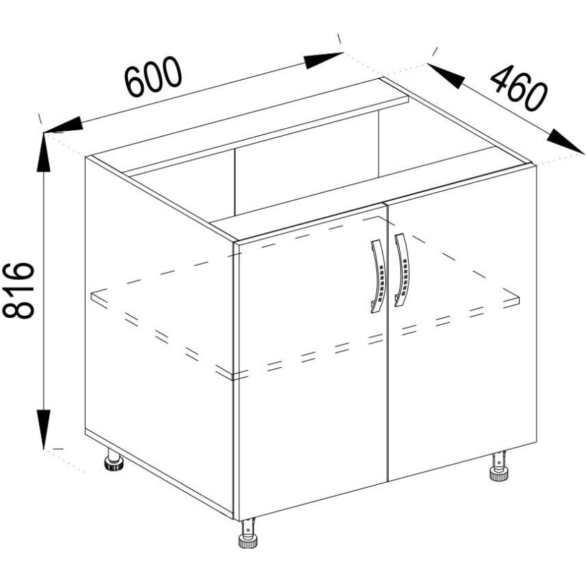 Н60 кухня Оля