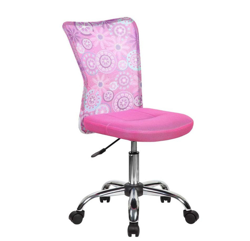 Детское компьютерное кресло BLOSSOM pink