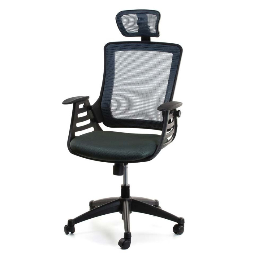 Комп`'ютерне крісло MERANO headrest (Grey)