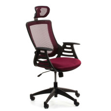 Компьютерное кресло MERANO headrest (Bordeaux) Компьютерное кресло MERANO headrest (Bordeaux)