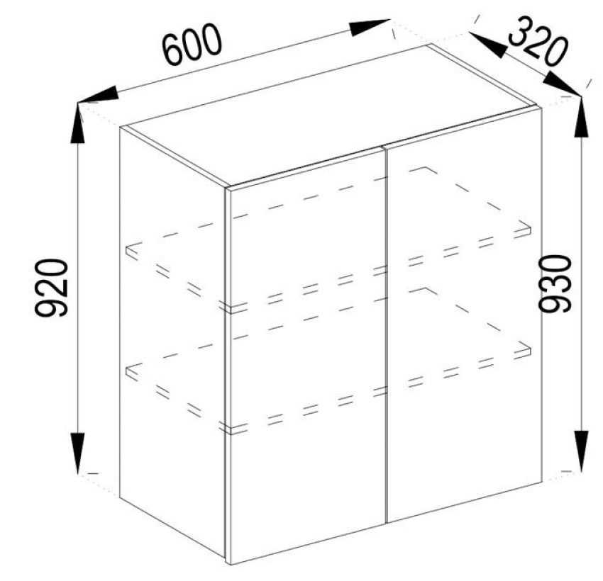 В60 (h-920) кухня Софі