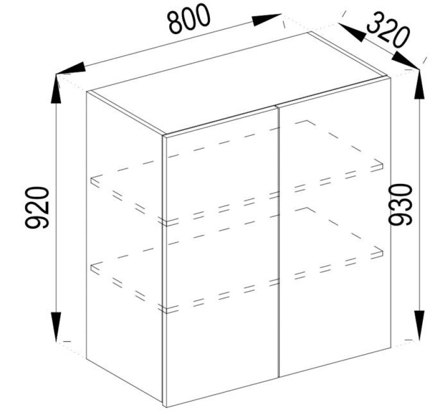 В80 (h-920) кухня Софі