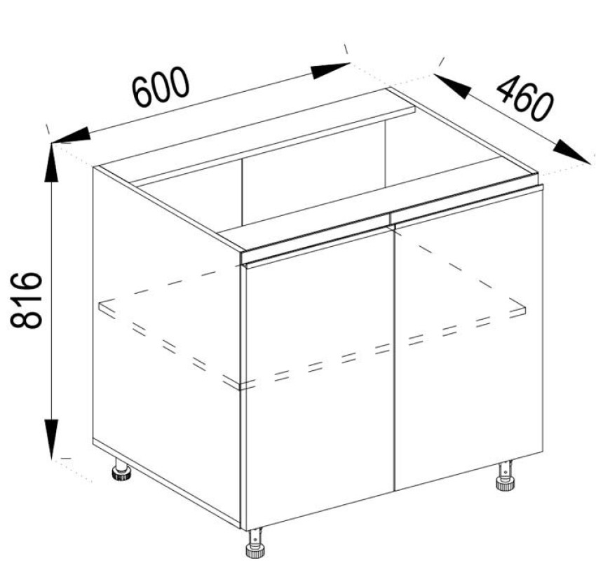 Н60 кухня Софи