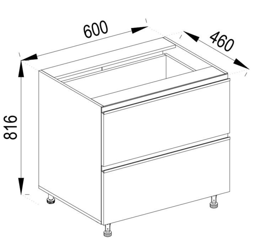 Н60Ш LUX кухня Софі