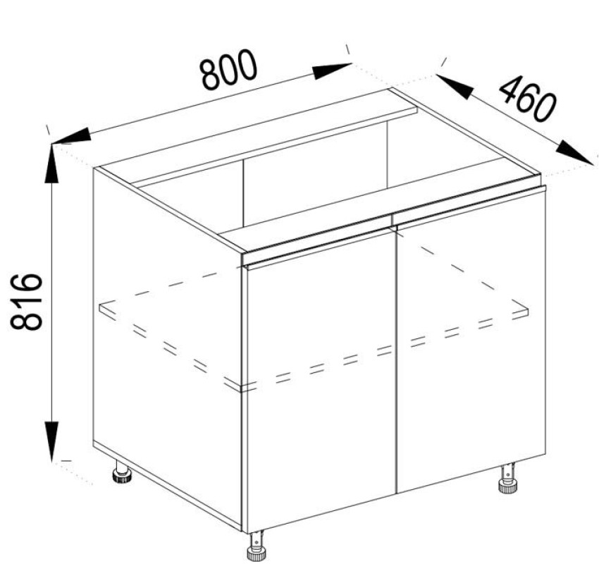 Н80 кухня Софі