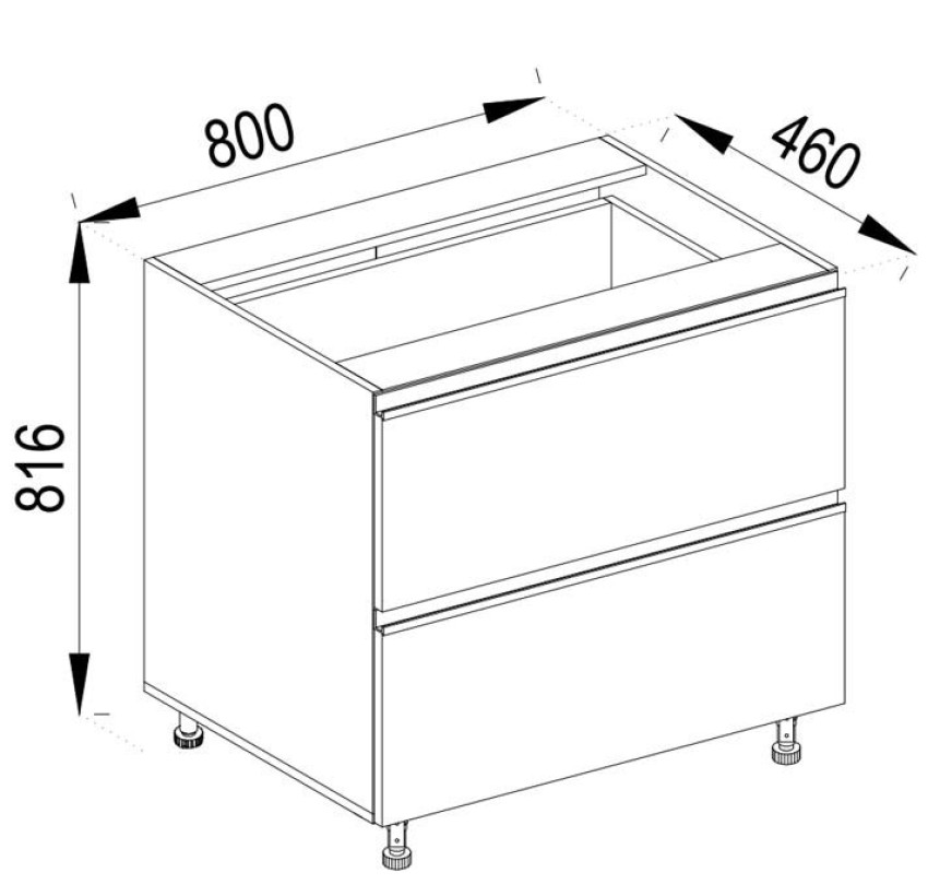 Н80Ш LUX кухня Софи