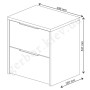 AVANTI Тумба прикроватная 2S VMV Holding