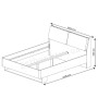 AVANTI Кровать 160 (каркас) VMV Holding