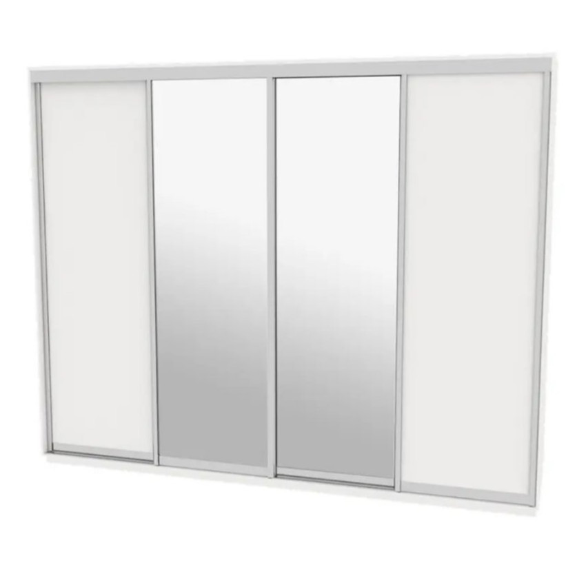 Шафа купе чотиридверна Новатор Н 4346 (220х60х340)