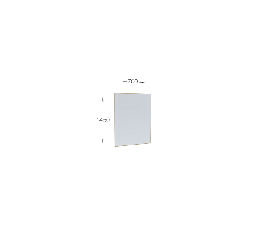 Зеркало ДЗ 700 "Ника"