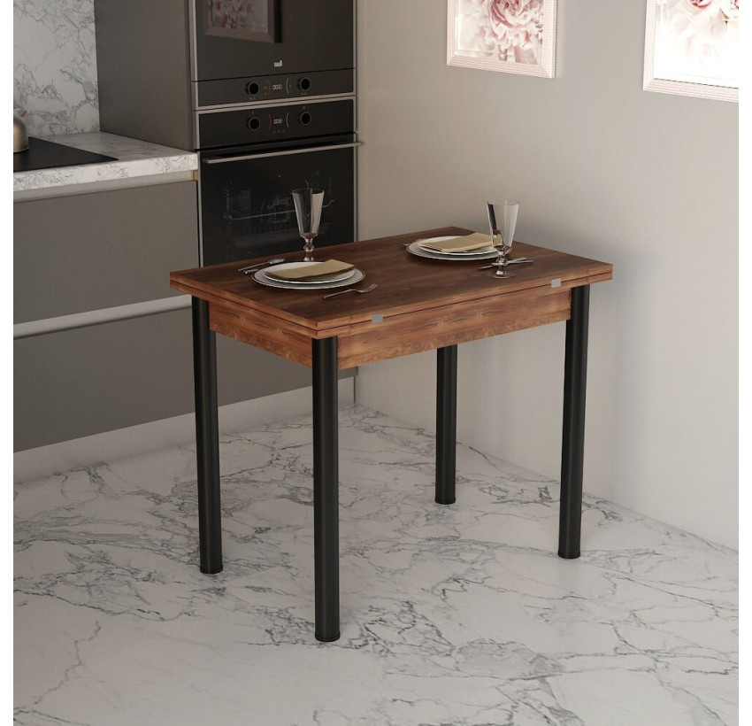 Кухонний стіл 'Модерн Плюс' Фаєрвуд (1200x900x730) Дуб Аппалачі Гамма стиль