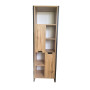 Офісна шафа лофт ШМВ-2 (400x800x1900) Дуб Аппалачі/Дуб Вотан Гамма стиль