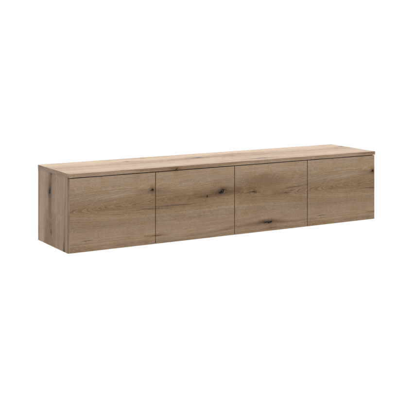 Тумба ТВ Doros Левия Дуб Эвок 4Д 160х35х33 (41516094)