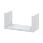 Комплект полиць Doros Філ Біле дерево 3 шт 30/45/60х15х15 (41516098)