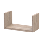 Комплект полиць Doros Філ Дуб Сонома 3 шт 30/45/60х15х15 (41516081)