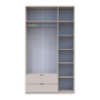 Распашный Шкаф для одежды Doros Лукас Кашемир 3ДСП 135х50х240 (80737802)