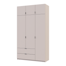 Розпашна Шафа для одягу Doros Лукас Кашемір 3ДСП 135х50х240 (80737802)