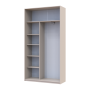Шкаф купе Doros Сити Лайт Кашемир 2 ДСП 120х45х225 (80736332)