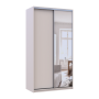 Шкаф купе Doros Сити Лайт Кашемир 1 ДСП/1 зеркало 120х60х225 (80736335)