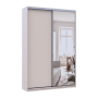 Шафа купе Doros Сіті Лайт Кашемір 1 ДСП / 1 дзеркало 150х45х225 (80736356)