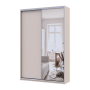 Шафа купе Doros Сіті Лайт Кашемір 1 ДСП / 1 дзеркало 150х45х225 (80736356)