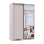 Шкаф купе Doros Сити Лайт Кашемир 1 ДСП/1 зеркало 150х60х225 (80736353)