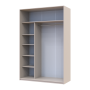 Шкаф купе Doros Сити Лайт Кашемир 2 ДСП 150х60х225 (80736347)