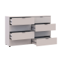 Комод Doros Рон 8 Кашемир 8 Ящик 130х38х81 (41516171)