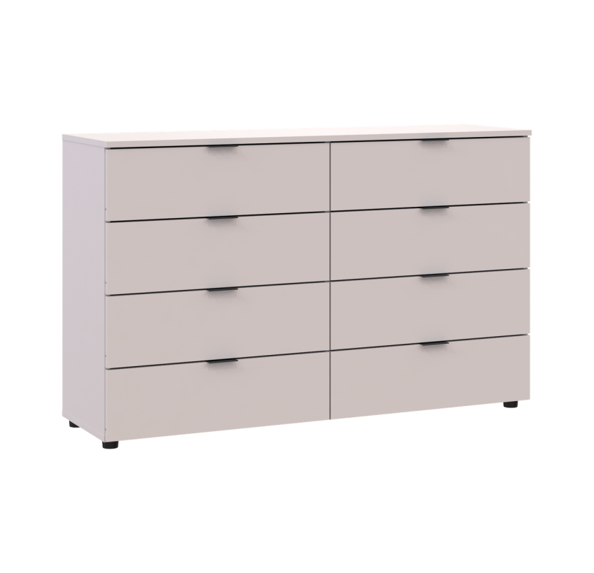 Комод Doros Рон 8 Кашемир 8 Ящик 130х38х81 (41516171)