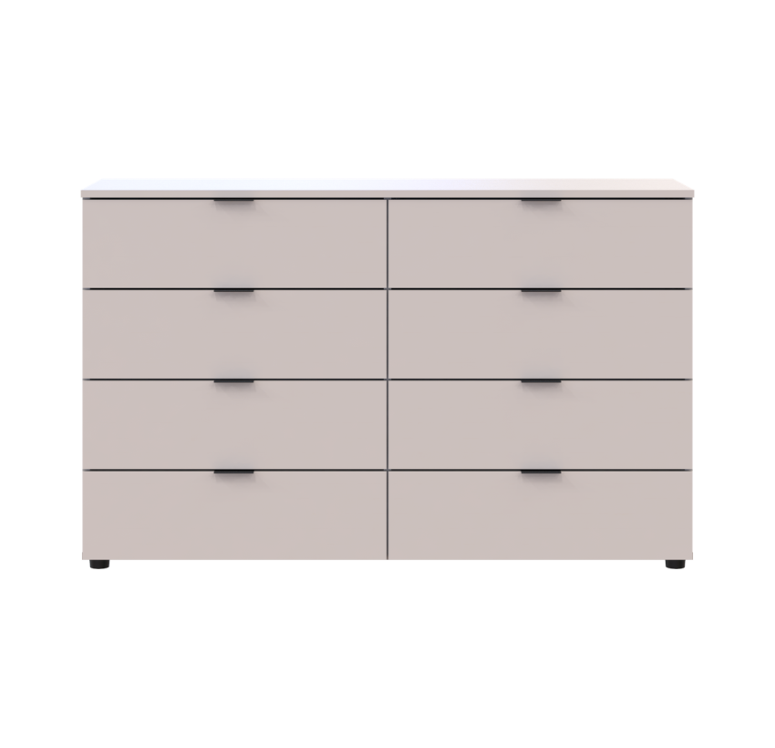 Комод Doros Рон 8 Кашемир 8 Ящик 130х38х81 (41516171)