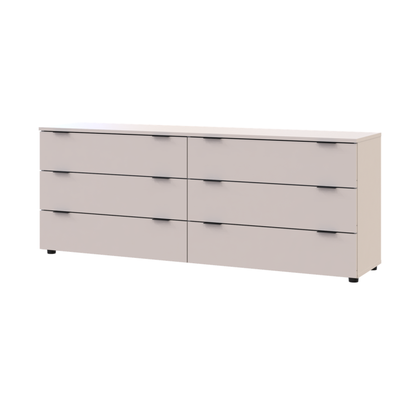 Комод Doros Рон 9 Кашемір 6 Шухлядок 160х38х62 (41516174)