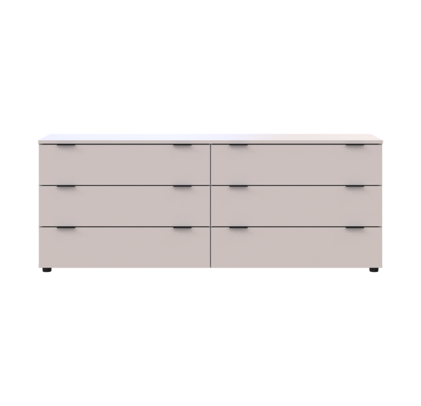 Комод Doros Рон 9 Кашемір 6 Шухлядок 160х38х62 (41516174)
