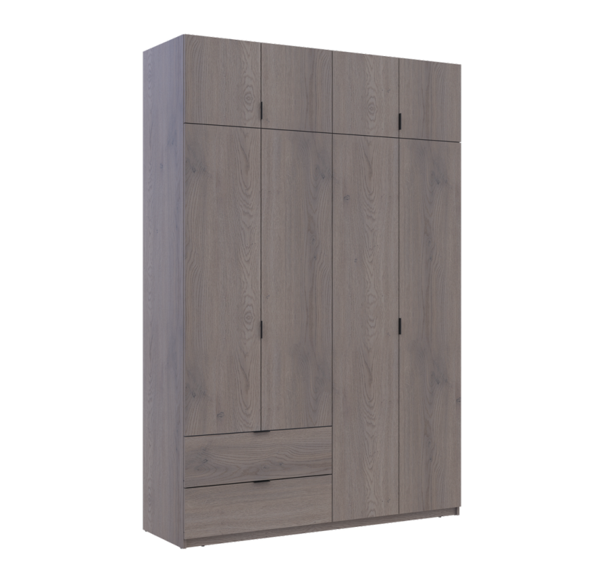 Распашный Шкаф для одежды Doros Лукас Канноло/Канноло 160х50х240 (44900366)