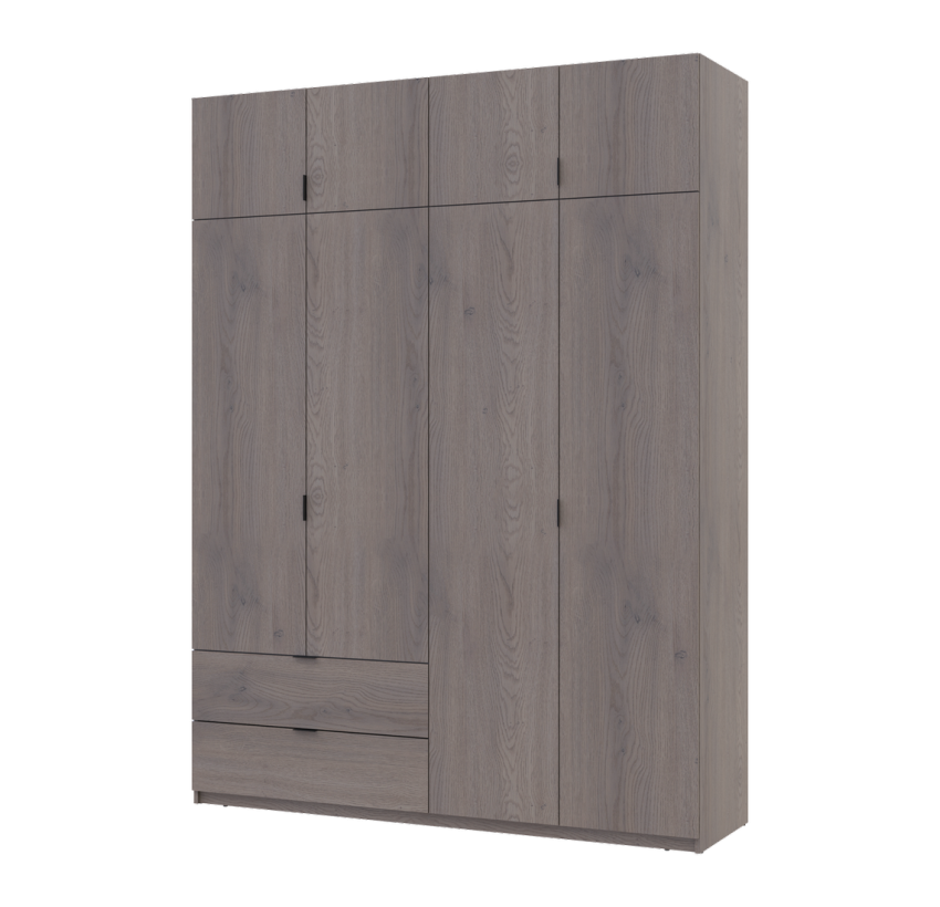 Распашный Шкаф для одежды Doros Лукас Канноло/Канноло 180х50х240 (44900367)