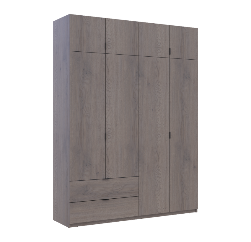 Распашный Шкаф для одежды Doros Лукас Канноло/Канноло 180х50х240 (44900367)